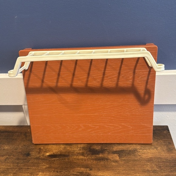 Vintage Little Tikes Blue Roof Dollhouse Patio Replacement with White Railing - Picture 3 of 3